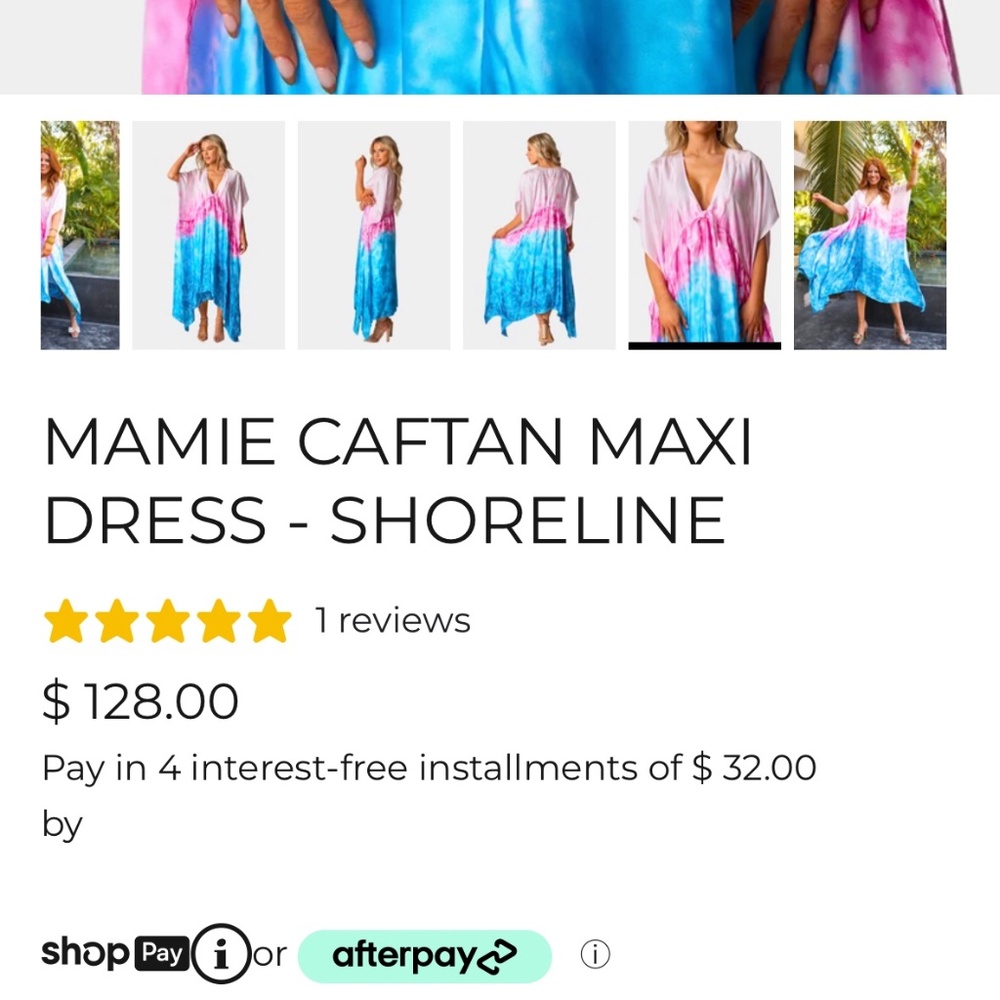 Buddy Love Mamie Caftan Maxi Dress - Picture 2 of 2